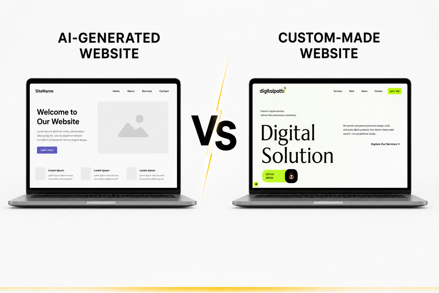 Why Custom-Made Websites Are Better Than AI-Generated Websites